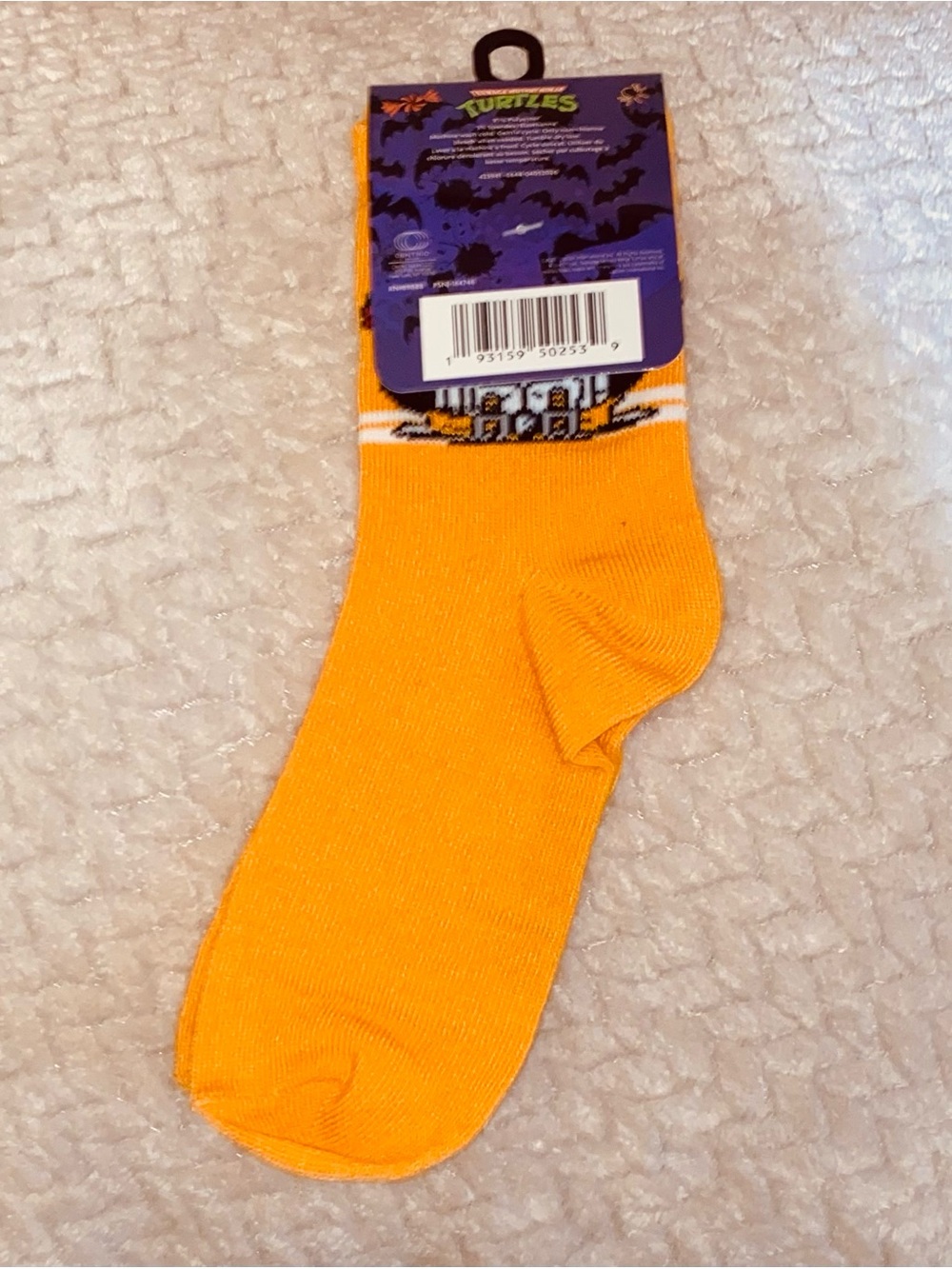 Teenage Mutant Ninja Turtles Halloween Crew Socks - Picture 2 of 2